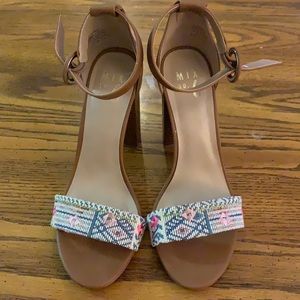 Used ankle strap heel